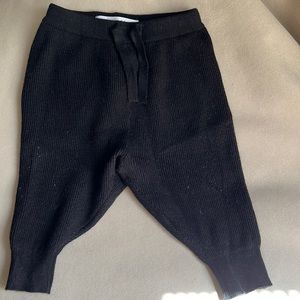 Zara baby knit legging black
